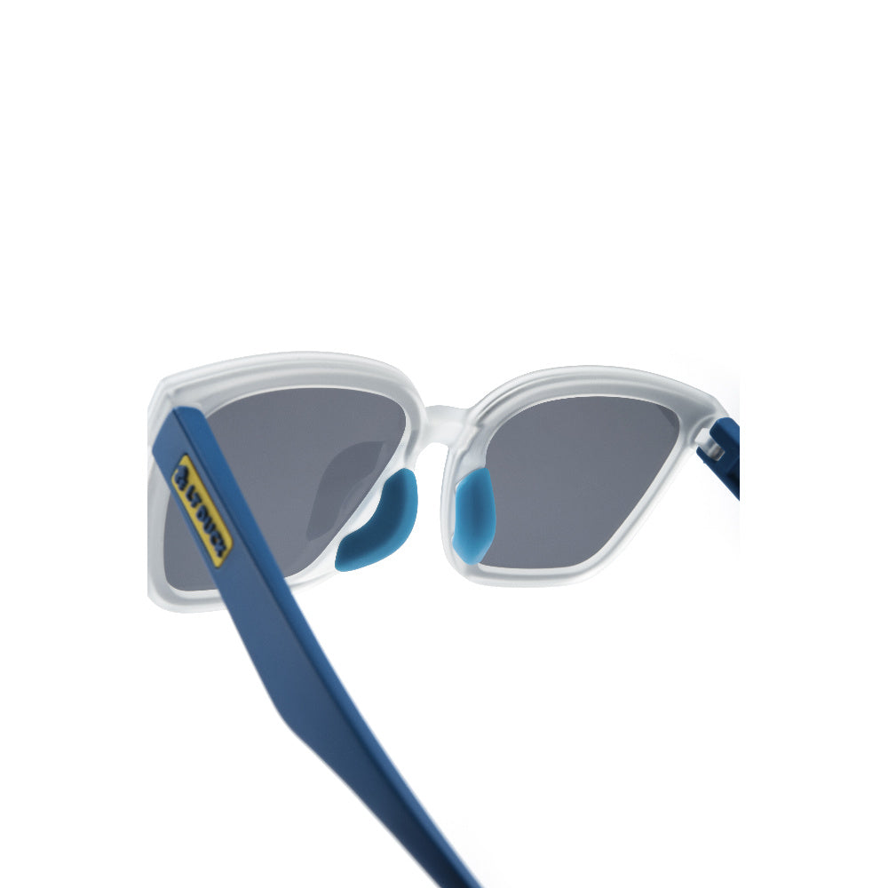 LT DUCK Children and Teenagers' Yellow Duck Sunglasses UV Protection, TR Material, Two Colors Available, with a Glasses Box (White Blue)