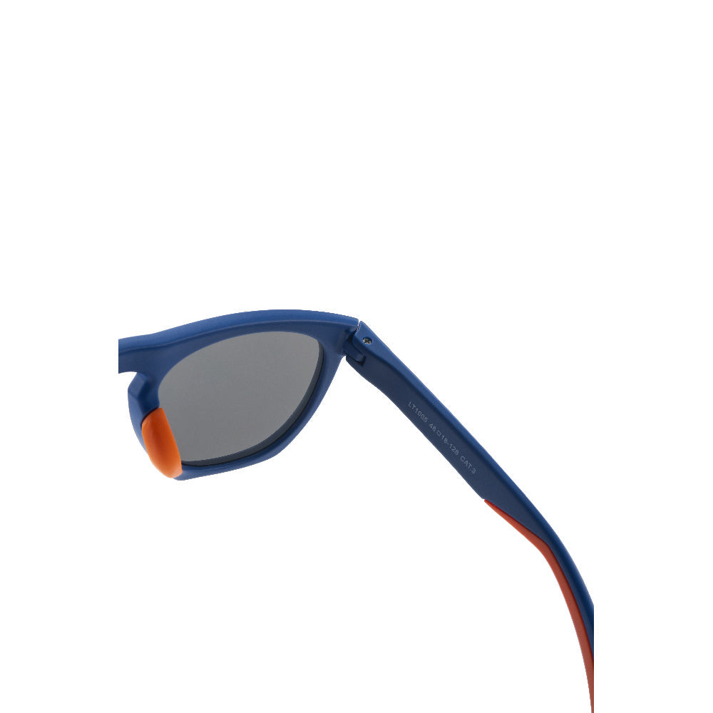 LT DUCK Children and Teenagers' Yellow Duck Sunglasses UV Protection, TR Material, Two Colors Available, with a Glasses Box (Blue Orange)