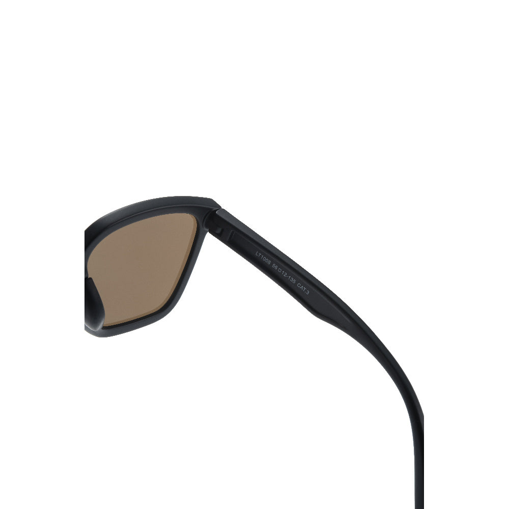 LT DUCK Children and Teenagers' Yellow Duck Sunglasses UV Protection, TR Material, Two Colors Available, with a Glasses Box (Black)