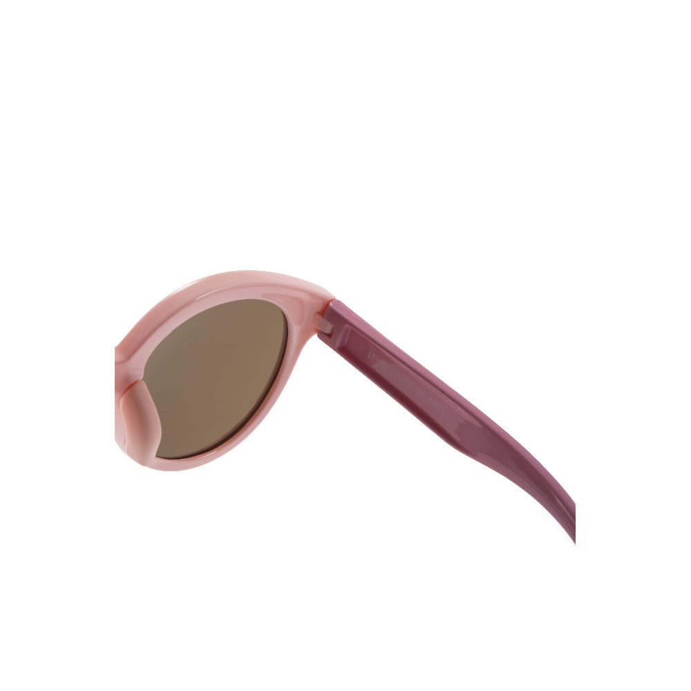 LT DUCK Children and Teenagers' Yellow Duck Sunglasses UV Protection, TR Material, Two Colors Available, with a Glasses Box (Pink Rose red)