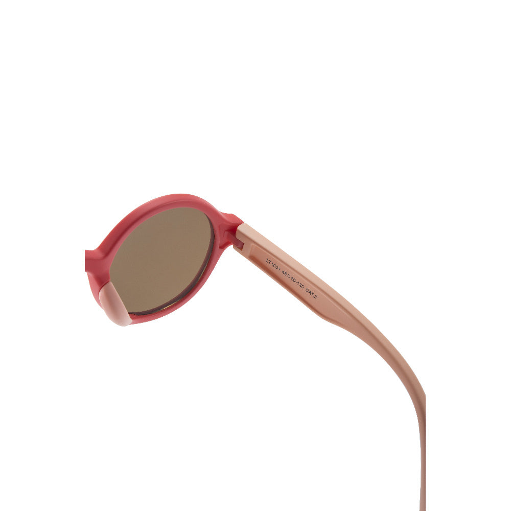 LT DUCK Children and Teenagers' Yellow Duck Sunglasses UV Protection, TR Material, Three Colors Available, with a Glasses Box (Red Pink)