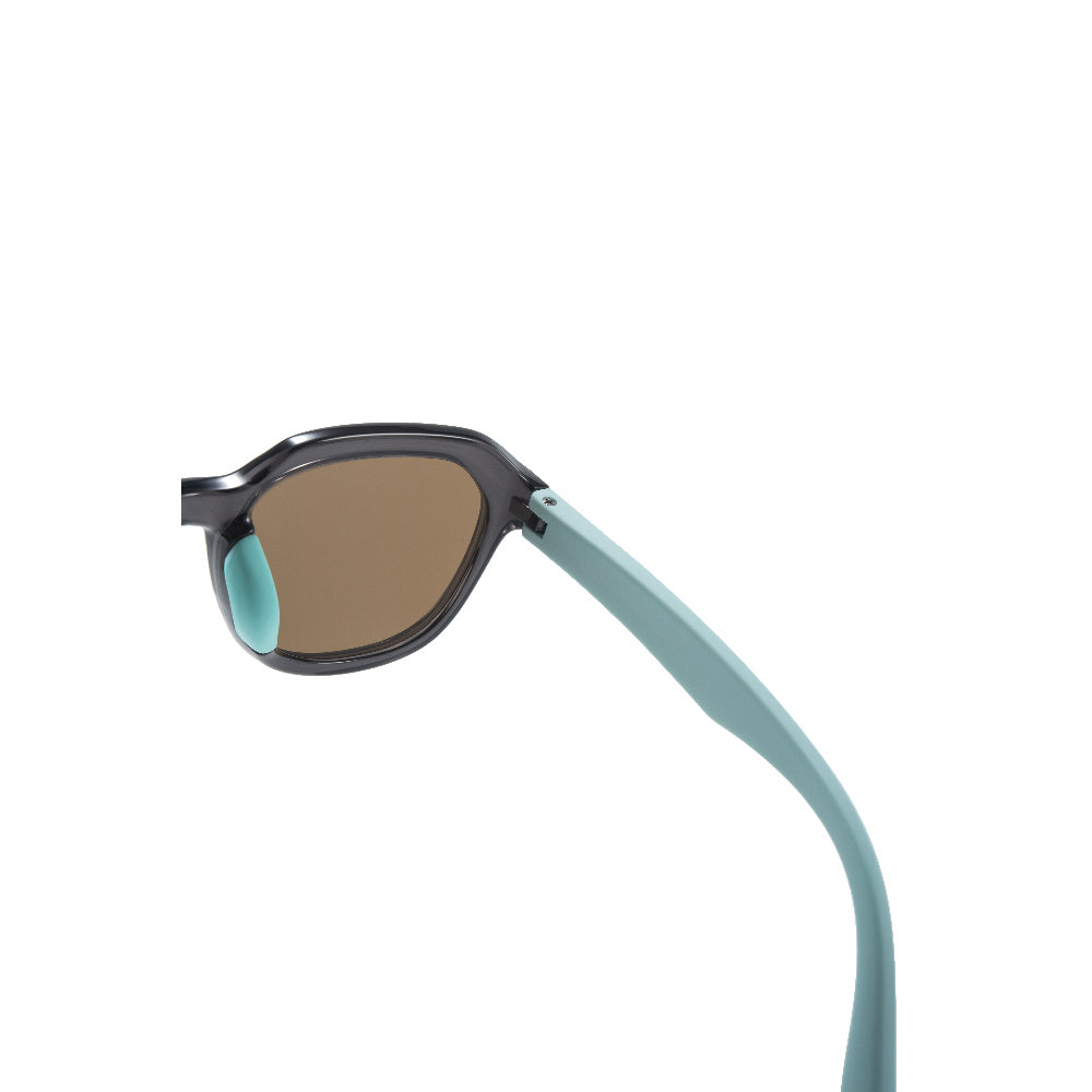 LT DUCK Children and Teenagers' Yellow Duck Sunglasses UV Protection, TR Material, Two Colors Available, with a Glasses Box (Grey Blue)