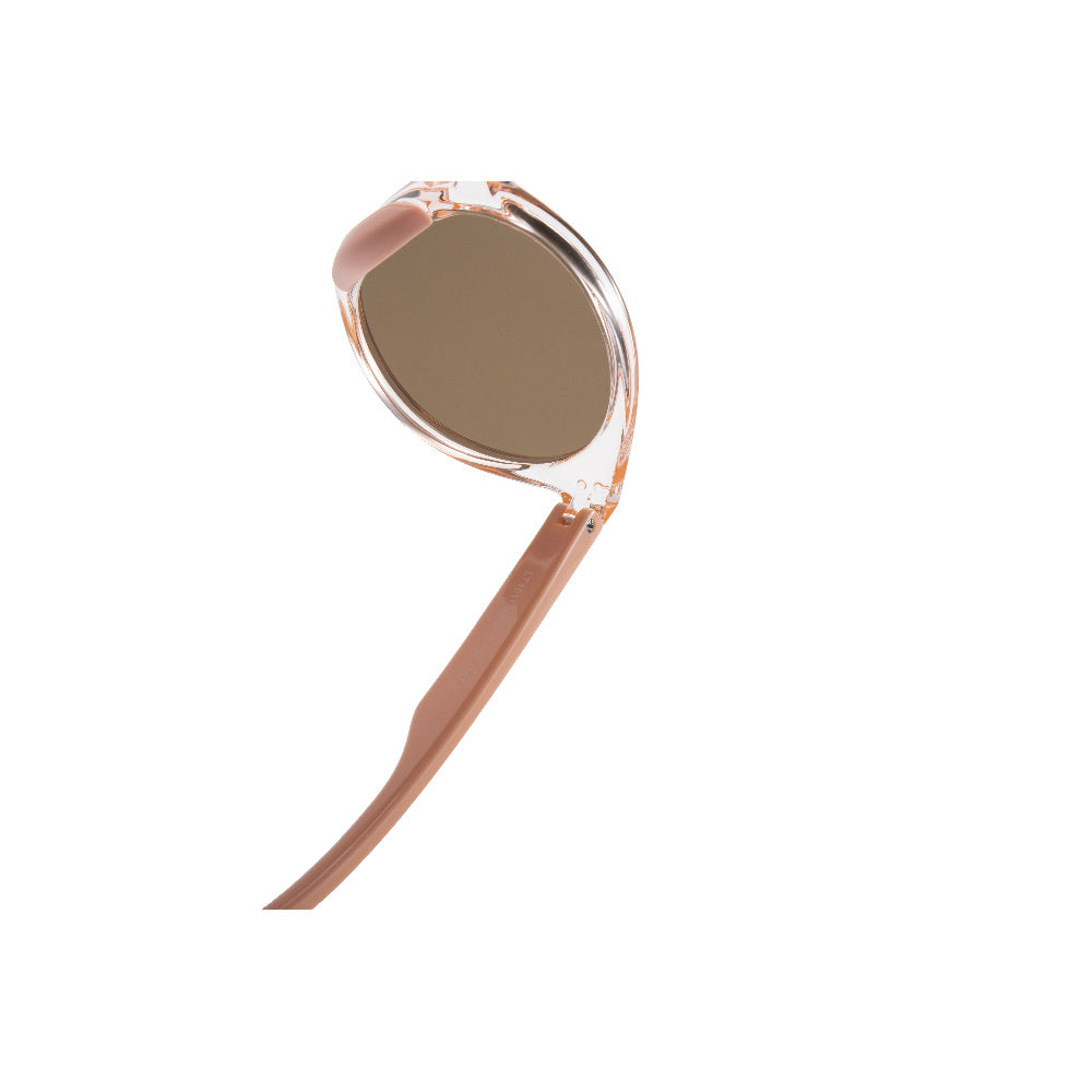 LT DUCK Children and Teenagers' Yellow Duck Sunglasses UV Protection, TR Material, Two Colors Available, with a Glasses Box (Clear White Pink)