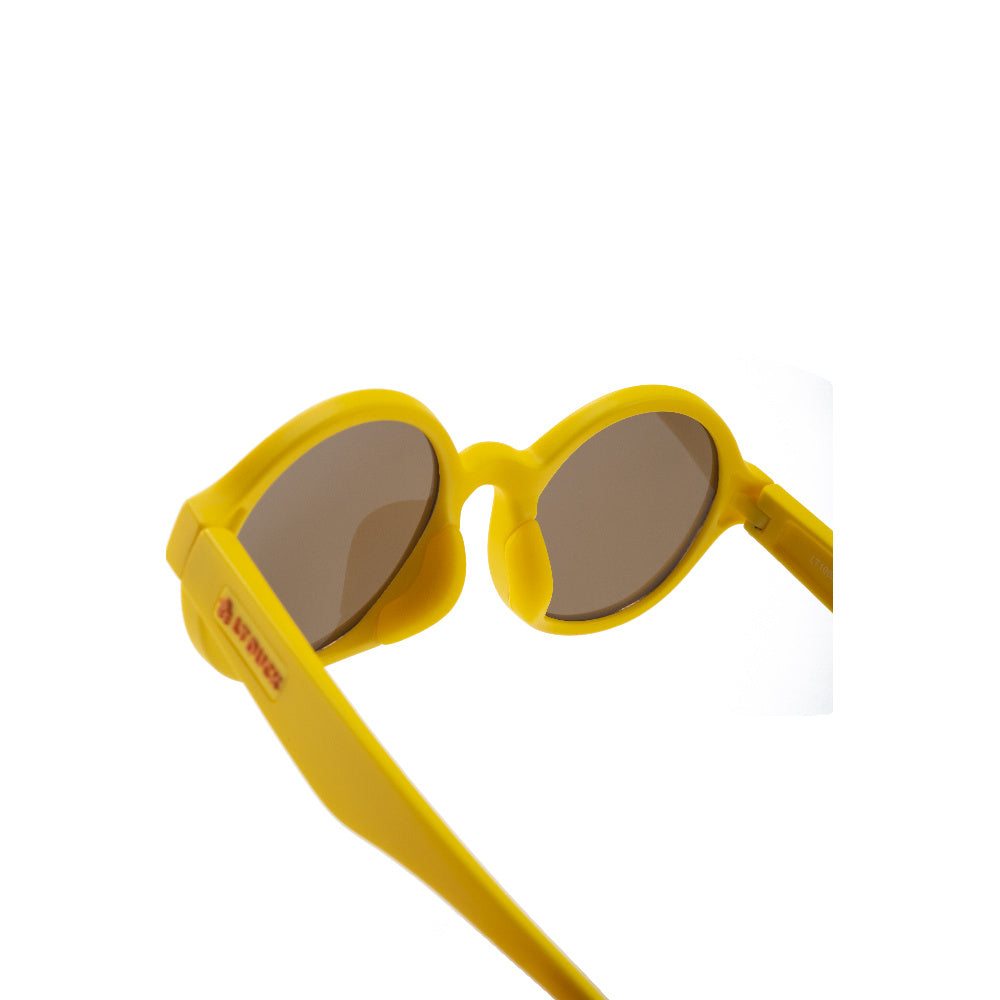 LT DUCK Children and Teenagers' Yellow Duck Sunglasses UV Protection, TR Material, Three Colors Available, with a Glasses Box (Yellow)