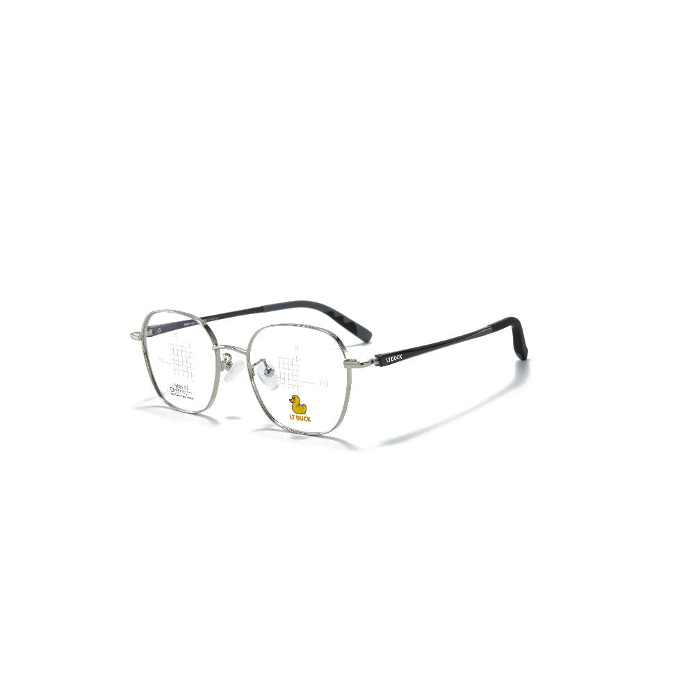 LT DUCK Children and Teenagers' Glasses, New AlloyFrame, Airbag Nose Rest, Durable, Anti-slip, Optical Glasses，Multiple Colors Choices, with a Glasses Box