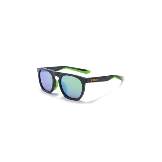 LT DUCK Children and Teenagers' Yellow Duck Sunglasses UV Protection, TR Material, Two Colors Available, with a Glasses Box (Black Green)