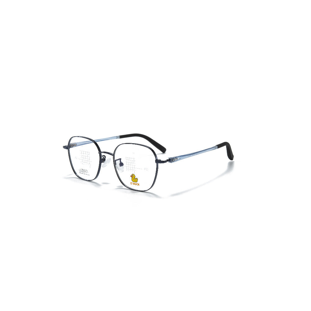 LT DUCK Children and Teenagers' Glasses, New AlloyFrame, Airbag Nose Rest, Durable, Anti-slip, Optical Glasses，Multiple Colors Choices, with a Glasses Box