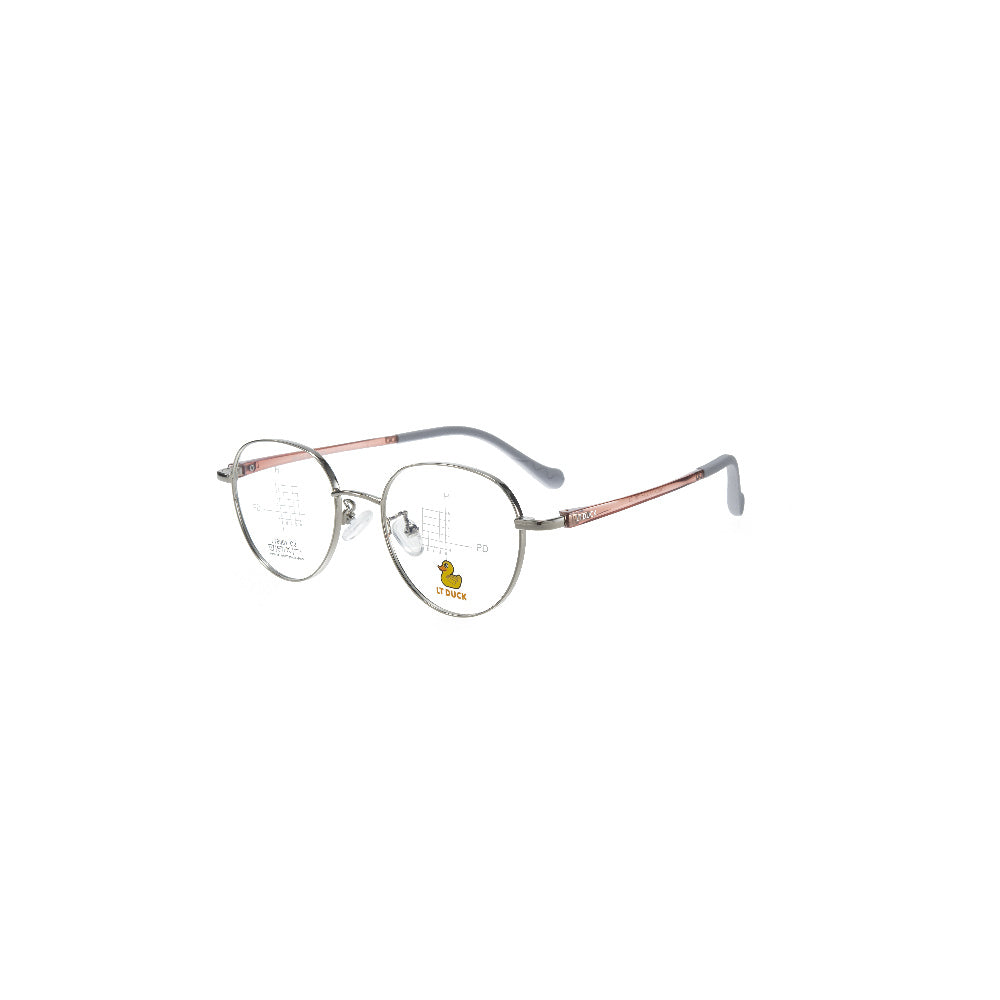 LT DUCK Children and Teenagers' Glasses, New AlloyFrame, Airbag Nose Rest, Durable, Anti-slip, Optical Glasses，Multiple Colors Choices, with a Glasses Box