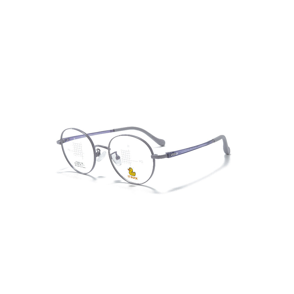LT DUCK Children and Teenagers' Glasses, New AlloyFrame, Airbag Nose Rest, Durable, Anti-slip, Optical Glasses，Multiple Colors Choices, with a Glasses Box