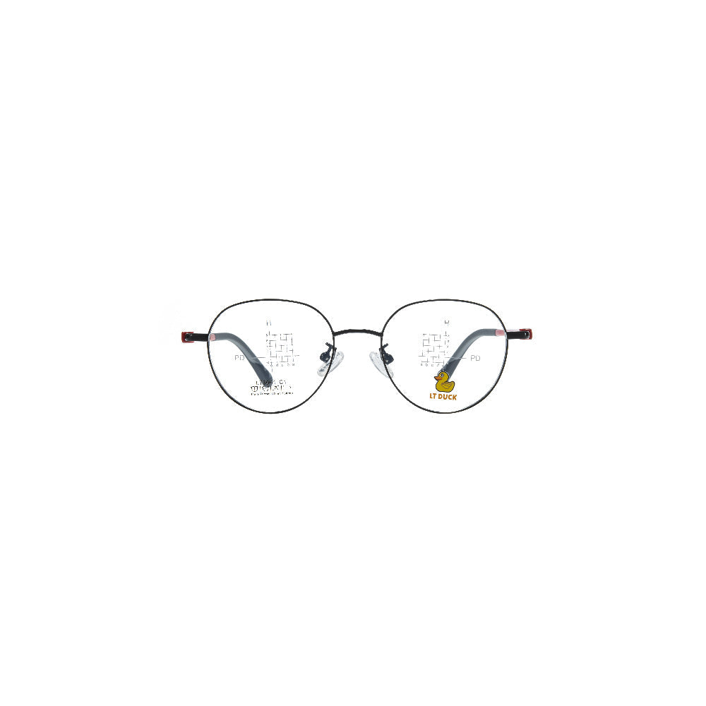 LT DUCK Children and Teenagers' Glasses, New AlloyFrame, Airbag Nose Rest, Durable, Anti-slip, Optical Glasses，Multiple Colors Choices, with a Glasses Box