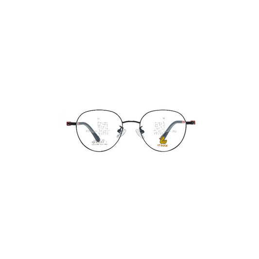 LT DUCK Children and Teenagers' Glasses, New AlloyFrame, Airbag Nose Rest, Durable, Anti-slip, Optical Glasses，Multiple Colors Choices, with a Glasses Box