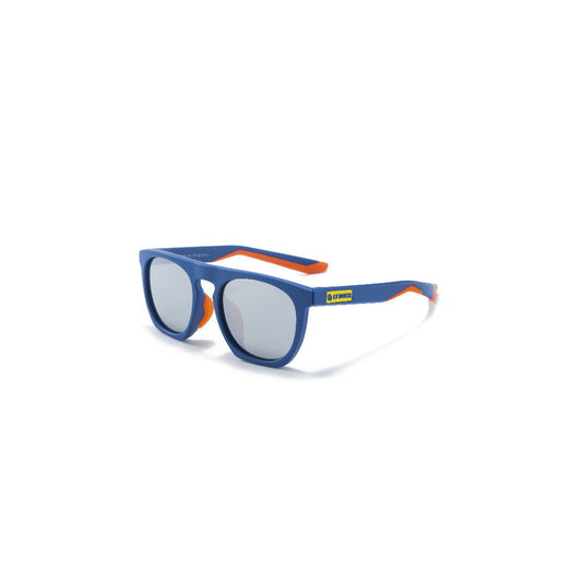 LT DUCK Children and Teenagers' Yellow Duck Sunglasses UV Protection, TR Material, Two Colors Available, with a Glasses Box (Blue Orange)