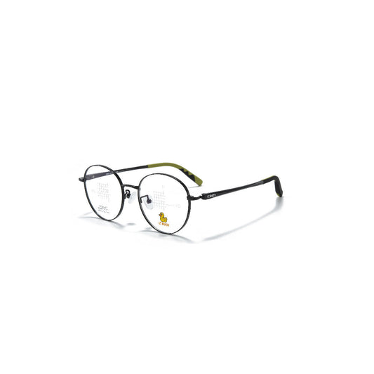 LT DUCK Children and Teenagers' Glasses, New AlloyFrame, Airbag Nose Rest, Durable, Anti-slip, Optical Glasses，Multiple Colors Choices, with a Glasses Box