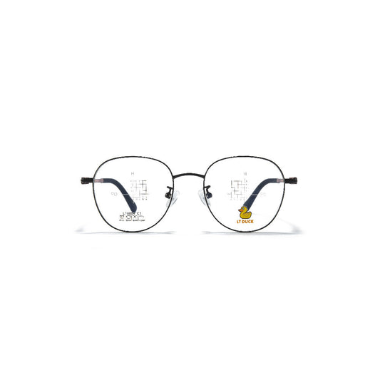 LT DUCK Children and Teenagers' Glasses, New AlloyFrame, Airbag Nose Rest, Durable, Anti-slip, Optical Glasses，Multiple Colors Choices, with a Glasses Box