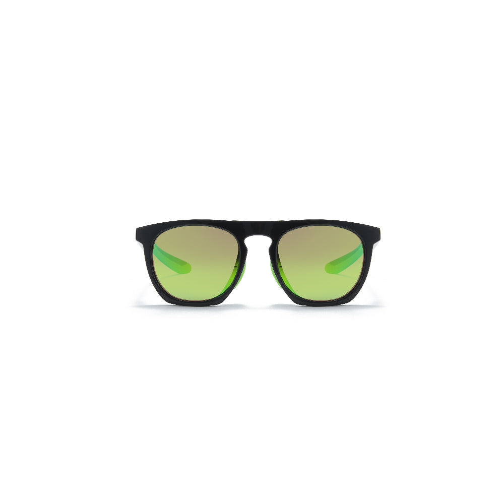 LT DUCK Children and Teenagers' Yellow Duck Sunglasses UV Protection, TR Material, Two Colors Available, with a Glasses Box (Black Green)