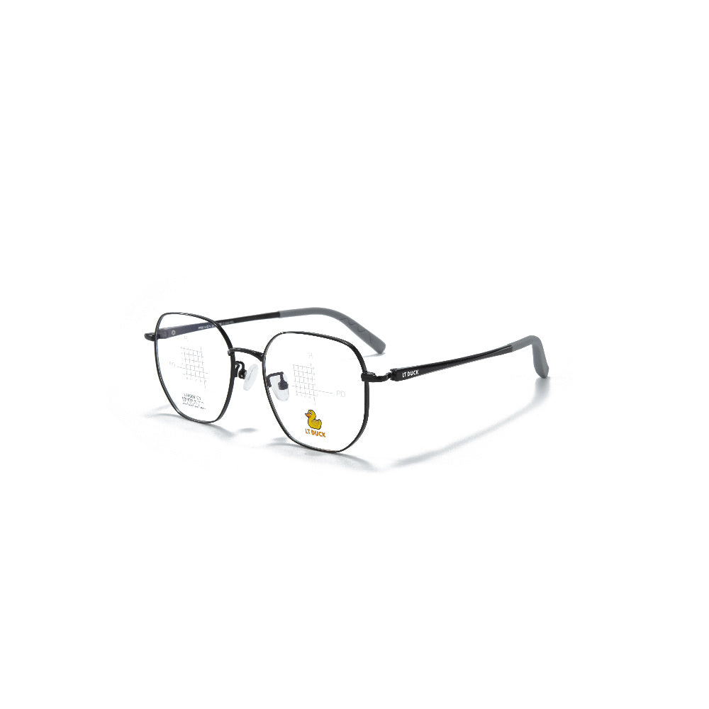 LT DUCK Children and Teenagers' Glasses, New AlloyFrame, Airbag Nose Rest, Durable, Anti-slip, Optical Glasses，Multiple Colors Choices, with a Glasses Box