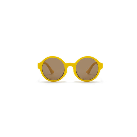 LT DUCK Children and Teenagers' Yellow Duck Sunglasses UV Protection, TR Material, Three Colors Available, with a Glasses Box (Yellow)