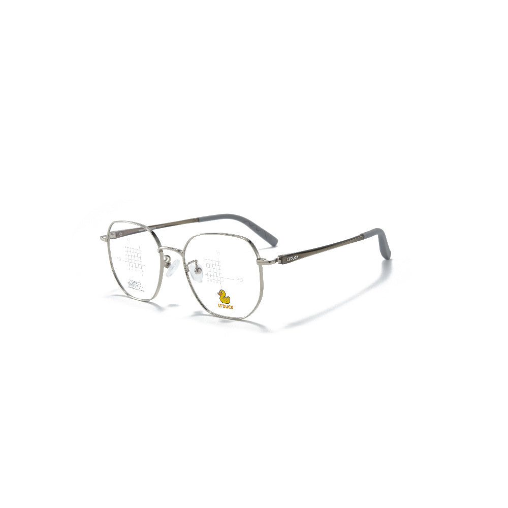 LT DUCK Children and Teenagers' Glasses, New AlloyFrame, Airbag Nose Rest, Durable, Anti-slip, Optical Glasses，Multiple Colors Choices, with a Glasses Box