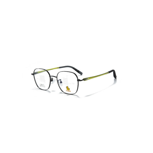 LT DUCK Children and Teenagers' Glasses, New AlloyFrame, Airbag Nose Rest, Durable, Anti-slip, Optical Glasses，Multiple Colors Choices, with a Glasses Box