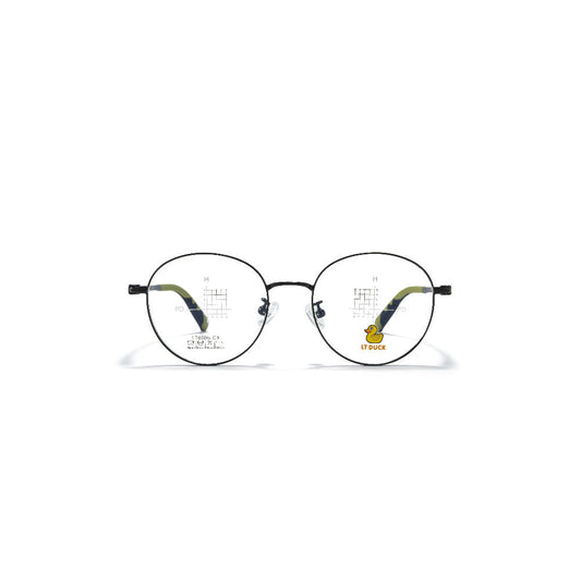 LT DUCK Children and Teenagers' Glasses, New AlloyFrame, Airbag Nose Rest, Durable, Anti-slip, Optical Glasses，Multiple Colors Choices, with a Glasses Box