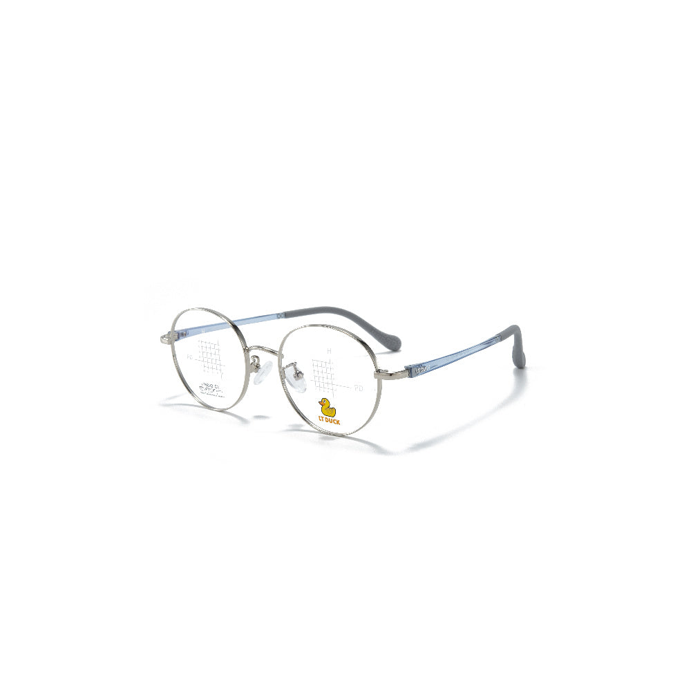LT DUCK Children and Teenagers' Glasses, New AlloyFrame, Airbag Nose Rest, Durable, Anti-slip, Optical Glasses，Multiple Colors Choices, with a Glasses Box
