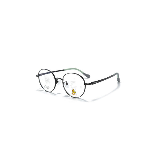 LT DUCK Children and Teenagers' Glasses, New AlloyFrame, Airbag Nose Rest, Durable, Anti-slip, Optical Glasses，Multiple Colors Choices, with a Glasses Box