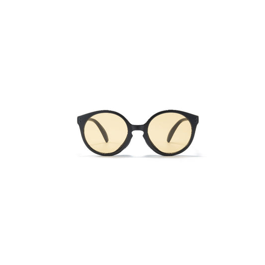LT DUCK Children and Teenagers' Yellow Duck Sunglasses UV Protection, TR Material, Two Colors Available, with a Glasses Box (Black)